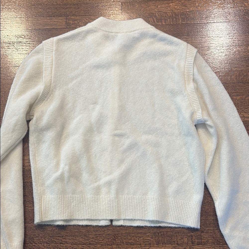 Favorite Daughter Cream Button-Up Cardigan - Picture 7 of 7
